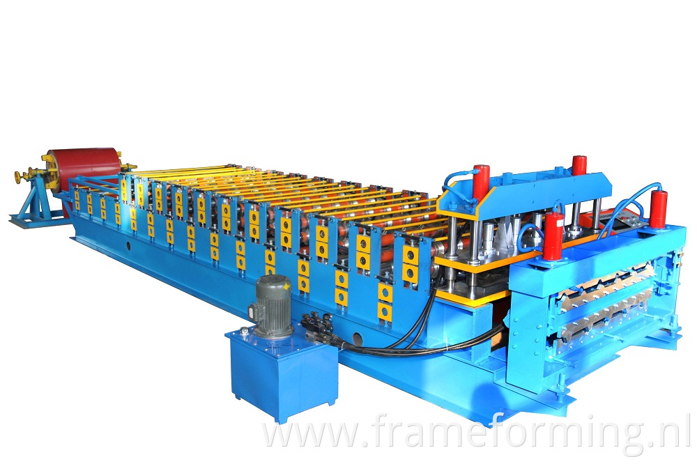 double layer roof panel roll forming machine 01